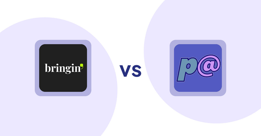 Shopify Product Display Apps: Bringin vs Parameterizer