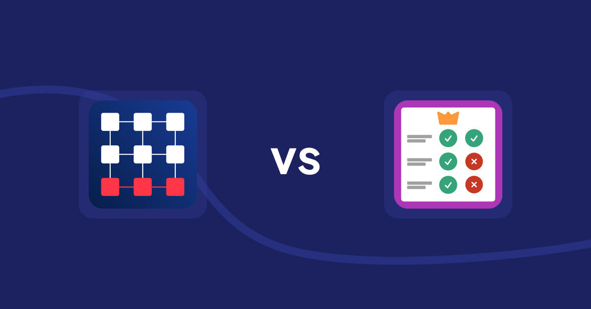 Shopify Product Display Apps: Out‑of‑Stock Police vs Pretty Comparison Tables