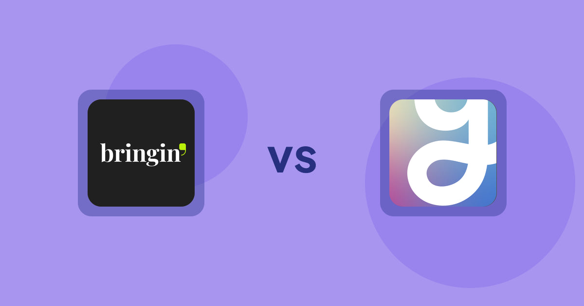 Shopify Product Display Apps: Bringin vs Visual Merchandiser