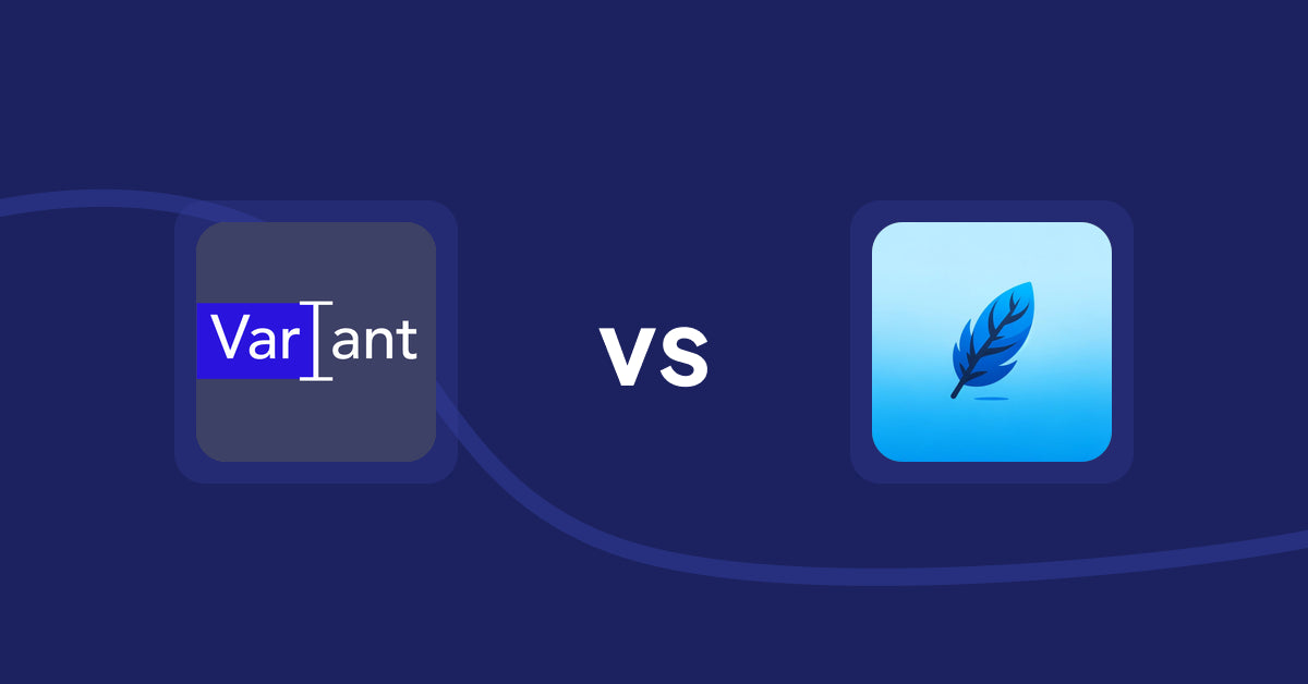 Shopify Metafield Apps: Variant Description OMG vs StoreGPT AI Description Writer