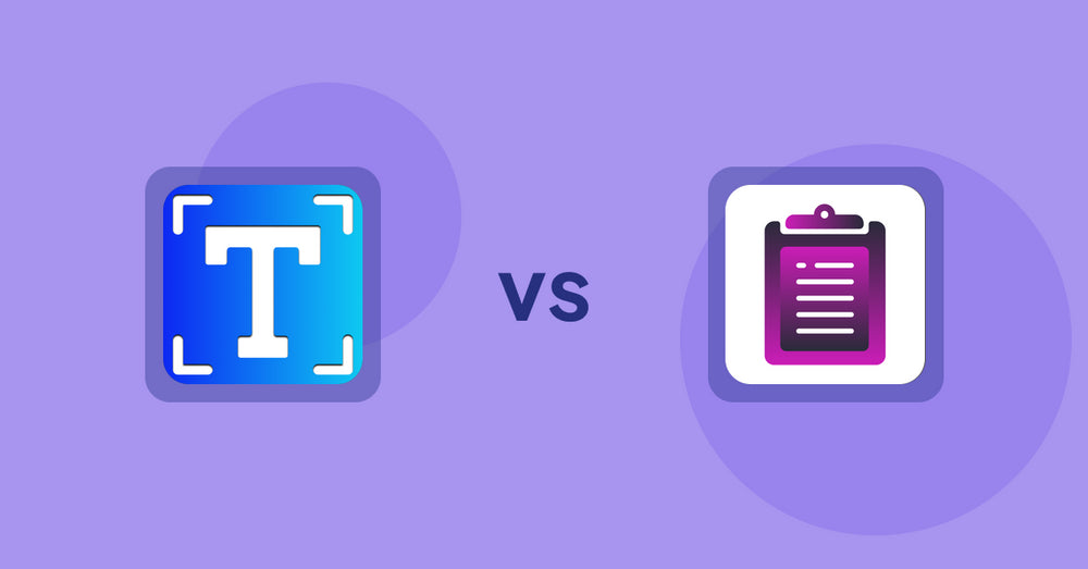 Shopify Metafield Apps: Textbox & Textfield by Textify vs Xtra Info ‑ Emphasize Values