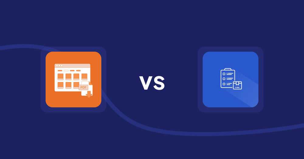 Shopify Product Display Apps: Meetanshi PDF Product Catalog vs. Addify ‑ Products Table List