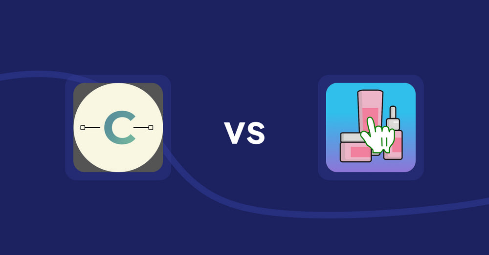 Shopify Metafield Apps: Clouver vs Clickable Ingredients: Seetext