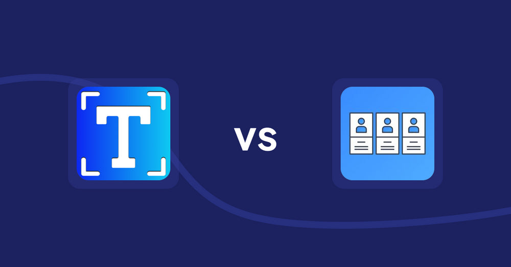 Shopify Metafield Apps: Textbox & Textfield by Textify vs POWR: About Us | Team Profile