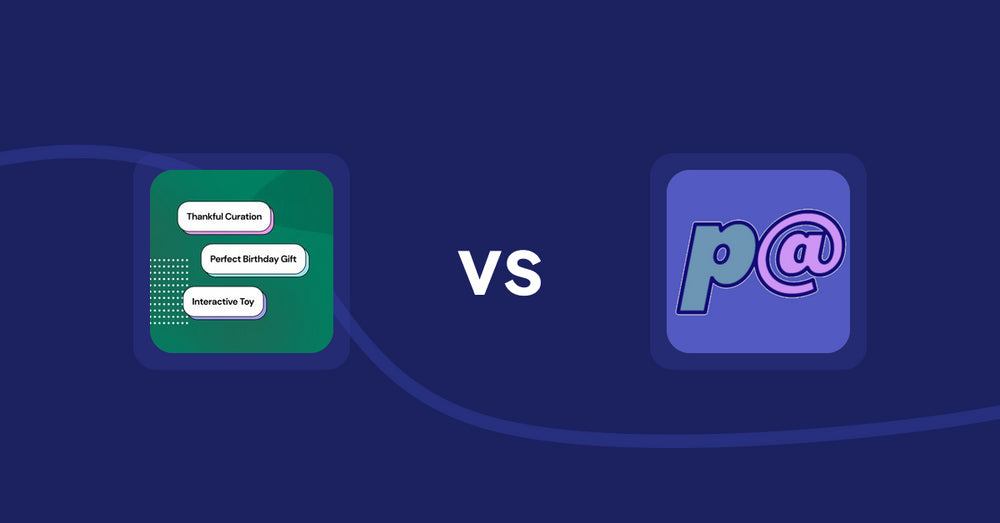 Shopify Product Display Apps: FeatureFrame ‑ Pretty Product vs Parameterizer