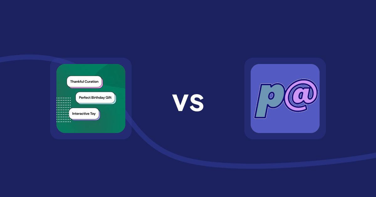 Shopify Product Display Apps: FeatureFrame ‑ Pretty Product vs Parameterizer