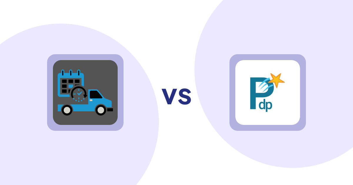 Shopify Product Display Apps: H3 Estimated Delivery vs. PDP Star