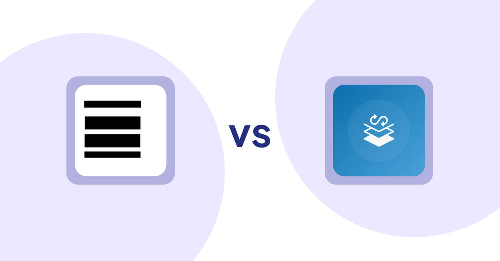 Shopify Metafield Apps: Meta fields editor vs Seota In/Out Meta Data