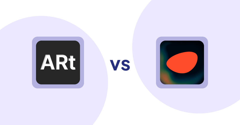 Shopify Product Display Apps: Wall Art Viewer AR vs. Pietra: AI Product Designer