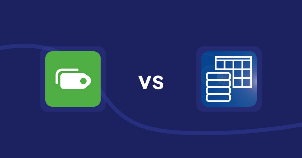 Shopify Metafield Apps: Power Tools Bulk Edit Tags vs TablePress ‑ Data Tables