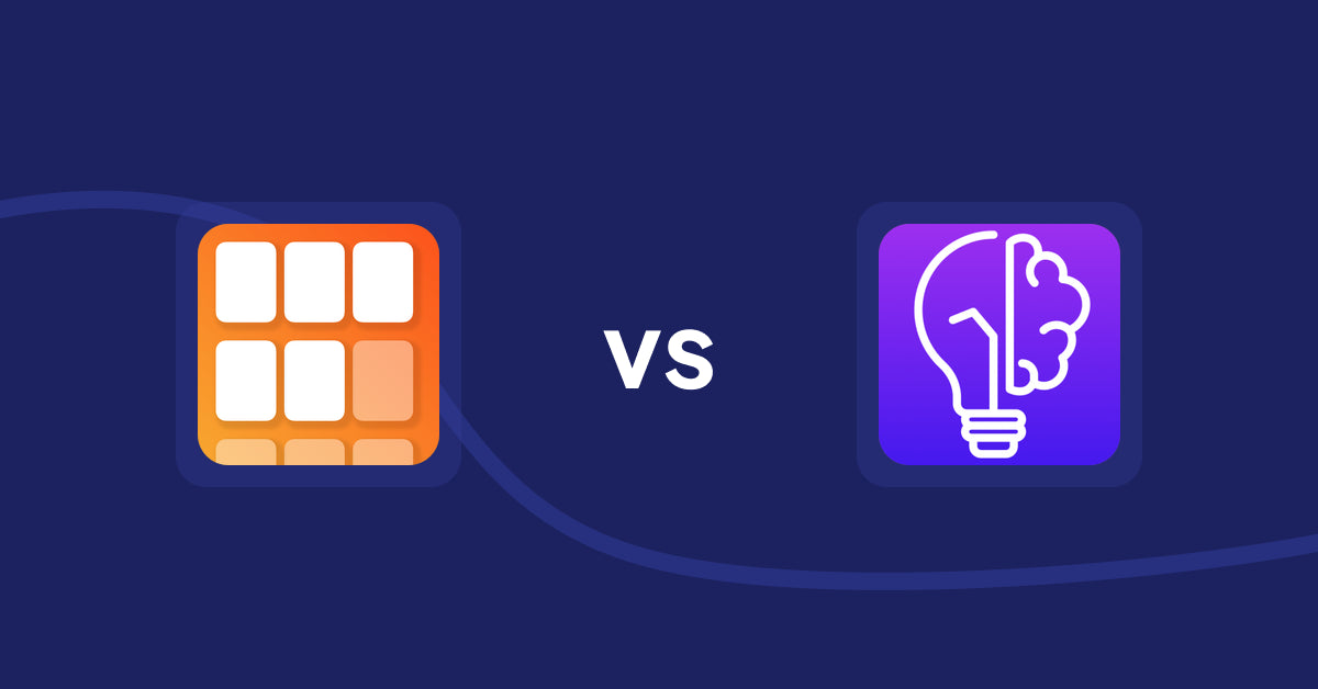 Shopify Product Display Apps: Scroll Bee ‑ Infinite Scroll vs GoWise: AI Product Description