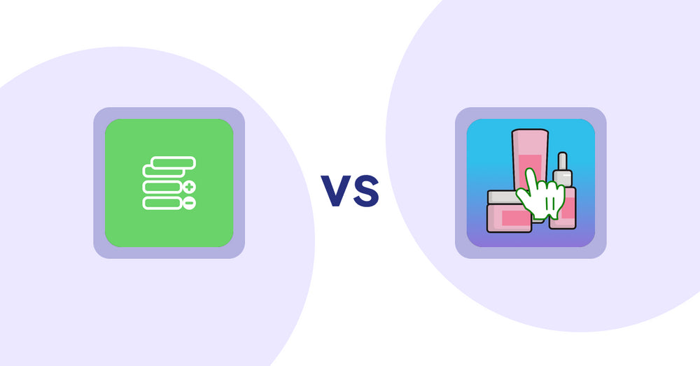 Shopify Metafield Apps: Bonify Custom Fields vs Clickable Ingredients: Seetext