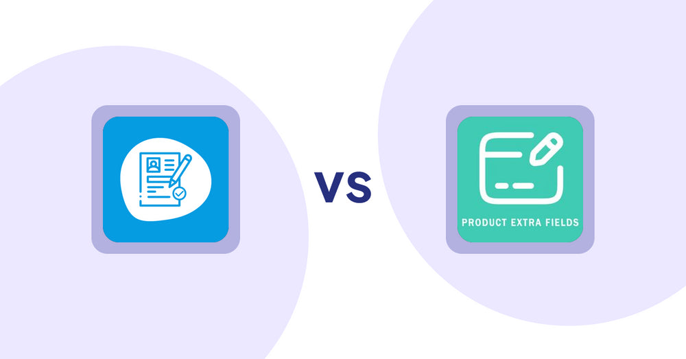 Shopify Metafield Apps: Extendons Registration Fields vs Product Extra Fields ‑Soronix