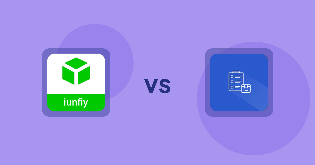 Shopify Product Display Apps: iunfiy • Related Products vs. Addify ‑ Products Table List