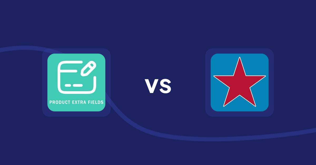 Shopify Metafield Apps: Product Extra Fields ‑Soronix vs MTApps: Blog Featured Products