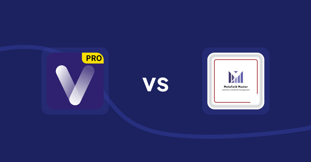 Shopify Metafield Apps: Variant Description Pro vs. Metafield Master