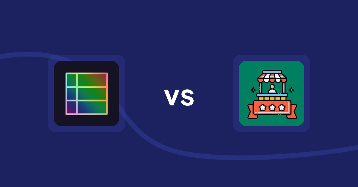 Shopify Metafield Apps: TableFlow Specification Table vs Vendor Info By Nexlerate