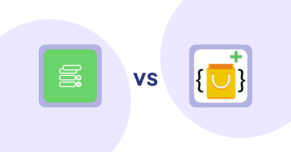 Shopify Metafield Apps: Bonify Custom Fields vs. Metafields Plus