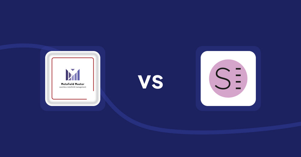 Shopify Metafield Apps: Metafield Master vs SizeMe