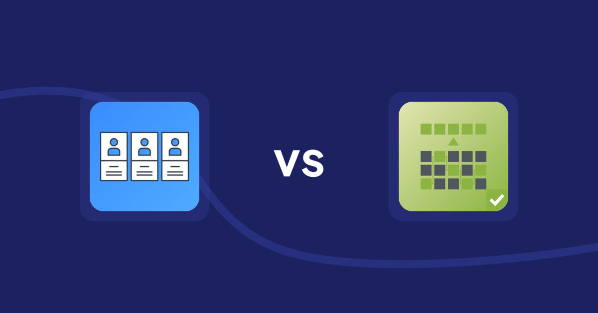 Shopify Metafield Apps: POWR: About Us | Team Profile vs #ProductReference