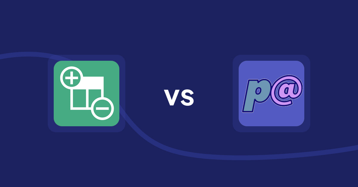 Shopify Metafield Apps: SWT Products Custom Fields vs Parameterizer