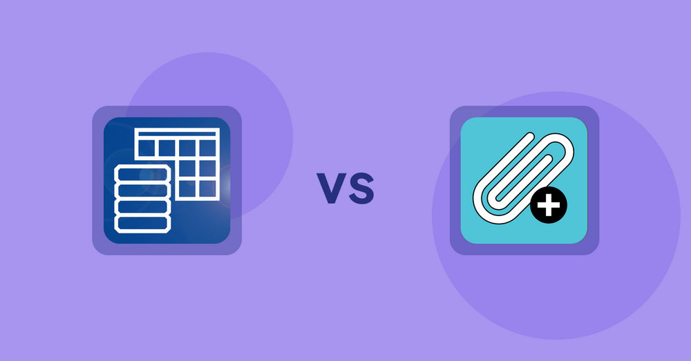 Shopify Metafield Apps: TablePress ‑ Data Tables vs Metafields2