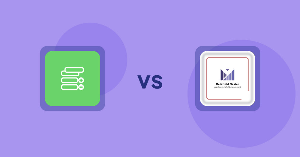 Shopify Metafield Apps: Bonify Custom Fields vs Metafield Master