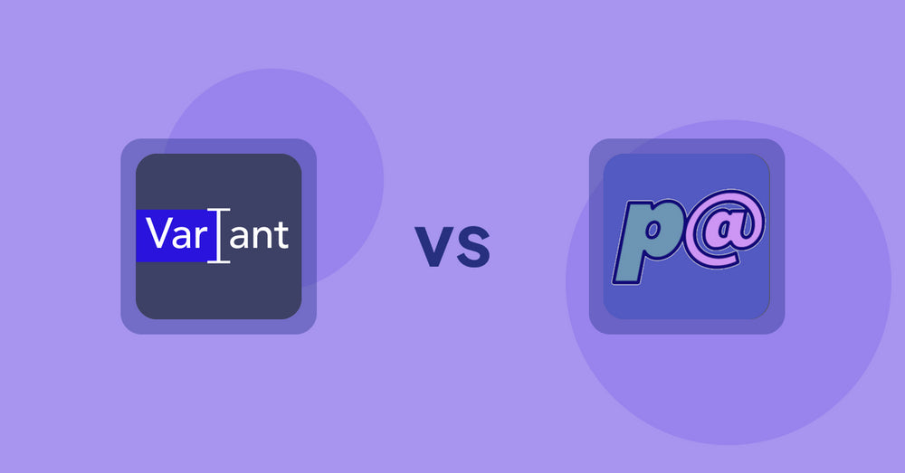 Shopify Metafield Apps: Variant Description OMG vs Parameterizer