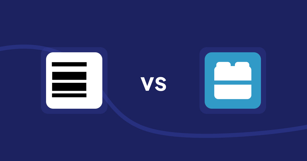 Shopify Metafield Apps: Meta fields editor vs Easy Metafields by DevCloud