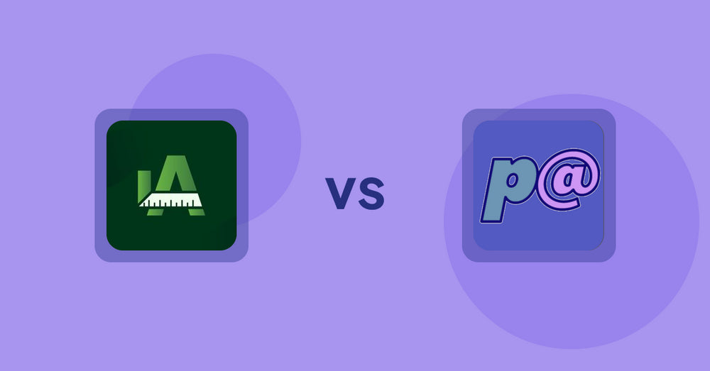 Shopify Product Display Apps: Easy Size Chart by Akeans vs Parameterizer