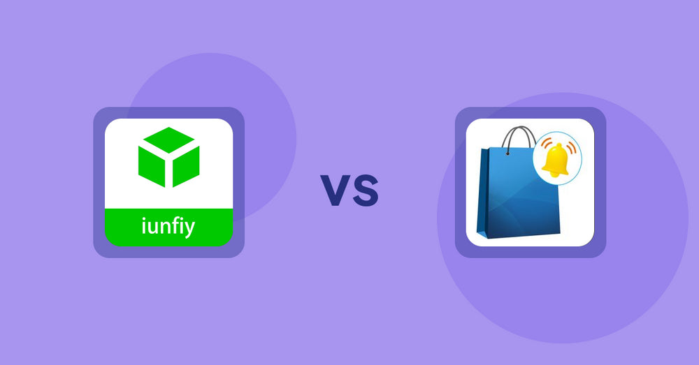 Shopify Product Display Apps: iunfiy • Related products vs CartBar ‑ Product Purchase Bar