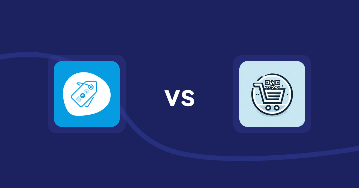 Shopify Product Display Apps: Extendons Product Tag Images vs QR Cartify