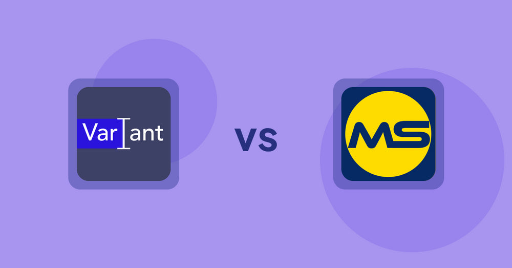 Shopify Metafield Apps: Variant Description OMG vs Metafield Supreme