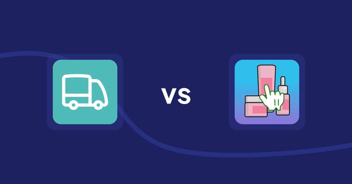 Shopify Metafield Apps: BB Estimated Delivery vs Clickable Ingredients: Seetext