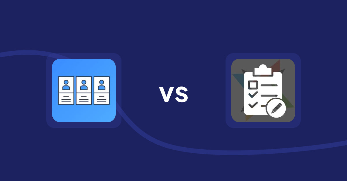 Shopify Metafield Apps: POWR: About Us | Team Profile vs Perfect Metafields