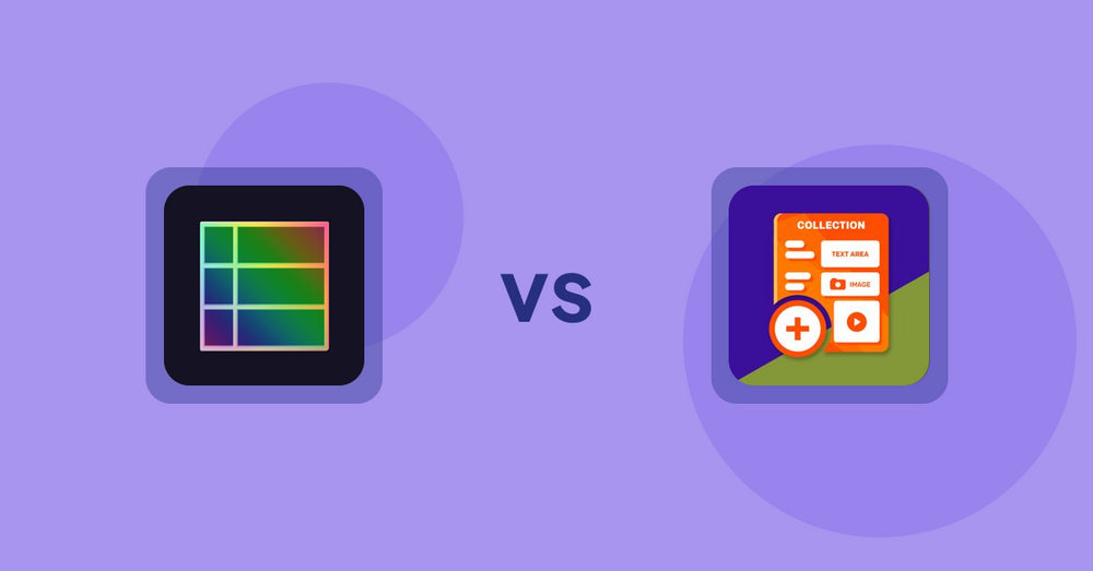 Shopify Metafield Apps: TableFlow Specification Table vs. Collection Additional Fields