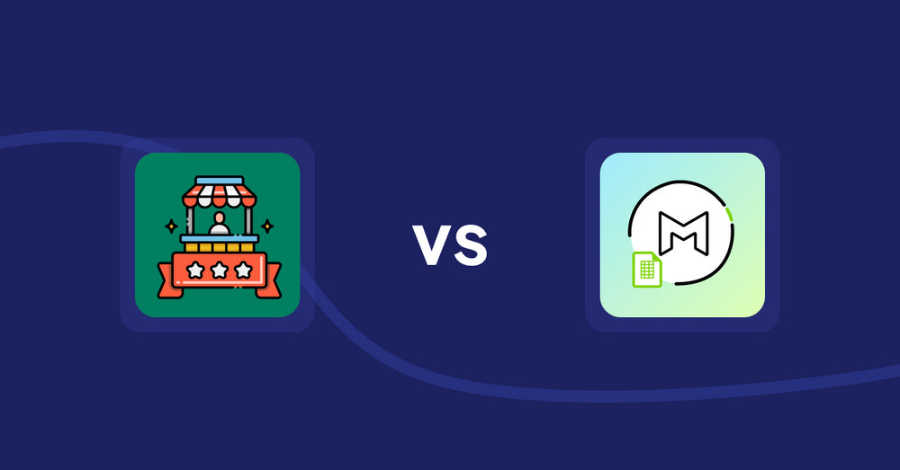 Shopify Metafield Apps: Vendor Info By Nexlerate vs Mport ‑ Bulk Metafield Import