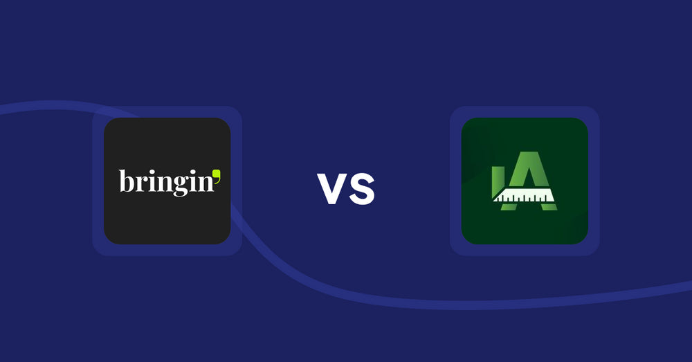 Shopify Product Display Apps: Bringin vs Easy Size Chart by Akeans