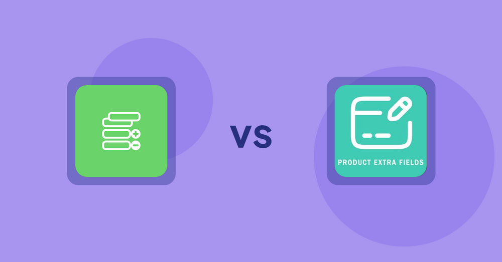 Shopify Metafield Apps: Bonify Custom Fields vs Product Extra Fields ‑Soronix