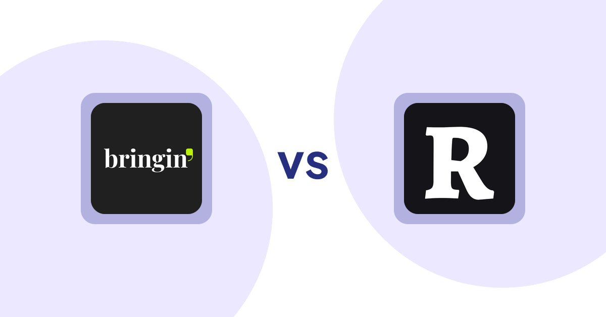 Shopify Product Display Apps: Bringin vs AI SEO: Top Product Features