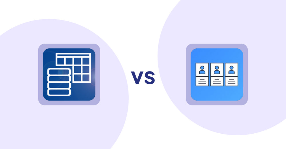 Shopify Metafield Apps: TablePress ‑ Data Tables vs POWR: About Us | Team Profile