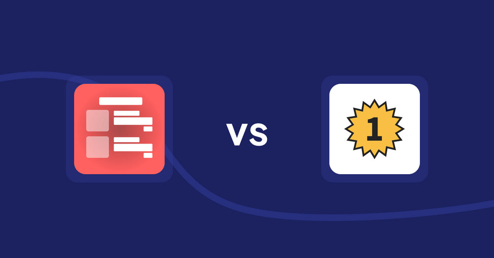 Shopify Product Display Apps: Menulog vs. UR: Smart Ranking